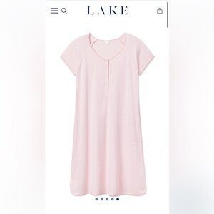 LAKE Maternity Nightgown NWOT